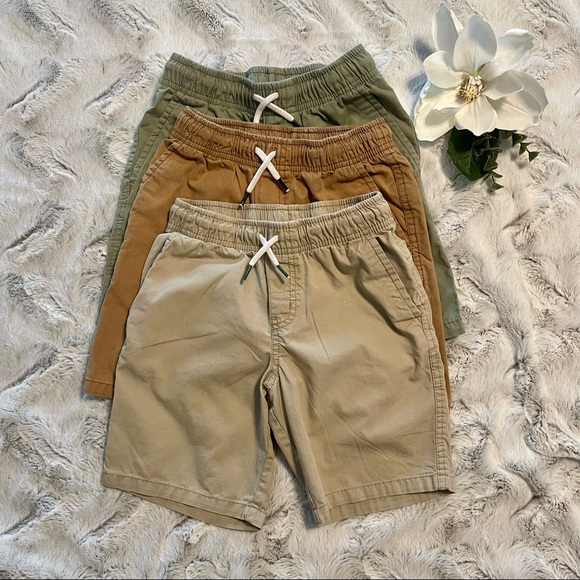 Cat & Jack Other - 🎉HP🎉 Cat & Jack Khaki Shorts 3 Pairs Sz 6/7